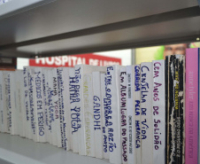 Mais de 6 mil exemplares já foram recuperados em três anos do projeto. Projeto também já ilustrou e imprimiu alguns cordéis e recebeu prêmio de boas práticas.
Foto: José Leocádio/Depen