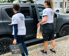 PCPR intensifica serviços papiloscópicos no Litoral. Foto: Policia Civil