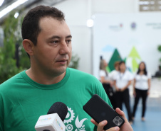 O governador Carlos Massa Ratinho Junior inaugurou nesta sexta-feira (31) a primeira escola técnica de operação florestal do Brasil, em Ortigueira, nos Campos Gerais. O Centro Estadual de Educação Profissional Florestal e Agrícola é fruto de uma parceria entre o Governo do Estado, a Klabin e a prefeitura. O investimento total foi de R$ 35 milhões, sendo R$ 12 milhões repassados pela Secretaria da Educação e do Esporte. Foto: José Fernando Ogura/AEN