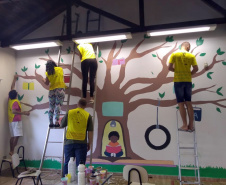 A Operação Yaguaru do Projeto Rondon chegou ao fim na sexta-feira, 31 de janeiro, depois de duas semanas de atividades intensas no oeste paranaense.
Foto: SETI