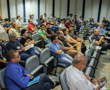 Portos do Paraná realizou reuniões com Anvisa, Marinha, Regional de Saúde, Samu, Hospital Regional do Litoral, empresas, armadores e operadores portuários, sobre o novo coronavirus. Foi ressalta importância dos planos de contingência e da articulação entre órgãos para o enfrentamento da doença. Foto Claudio Neves / Portos do Paraná