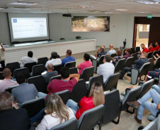 Portos do Paraná realizou reuniões com Anvisa, Marinha, Regional de Saúde, Samu, Hospital Regional do Litoral, empresas, armadores e operadores portuários, sobre o novo coronavirus. Foi ressalta importância dos planos de contingência e da articulação entre órgãos para o enfrentamento da doença. Foto Claudio Neves / Portos do Paraná