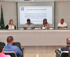 Portos do Paraná realizou reuniões com Anvisa, Marinha, Regional de Saúde, Samu, Hospital Regional do Litoral, empresas, armadores e operadores portuários, sobre o novo coronavirus. Foi ressalta importância dos planos de contingência e da articulação entre órgãos para o enfrentamento da doença. Foto Claudio Neves / Portos do Paraná