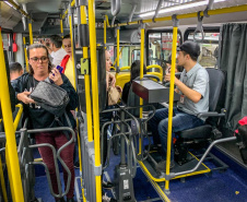 Os 5 veículos, todos zero km, são mais uma inovação que a Comec traz para o sistema metropolitano, com o objetivo de tornar o embarque dos passageiros mais rápido, e com isso ganhar tempo nos trajetos.
Foto: COMEC