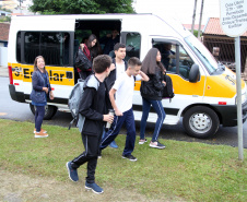 Volta às aulas Colegio Estadual São Paulo Apóstolo.Uberaba. FOTO: ARI DIAS/AEN