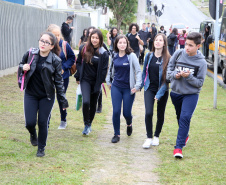 Volta às aulas Colegio Estadual São Paulo Apóstolo.Uberaba. FOTO: ARI DIAS/AEN