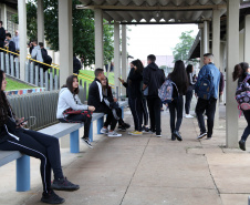 Volta às aulas Colegio Estadual São Paulo Apóstolo.Uberaba. FOTO: ARI DIAS/AEN