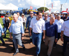 Trevo Cataratas, duplicação na BR-277 e aumento da capacidade de escoamento da Ferroeste vão mudar a realidade de Cascavel e região. Anúncios foram feitos nesta quarta-feira (05) no Show Rural Coopavel.
Foto: Rodrigo Felix Leal