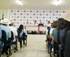Trevo Cataratas, duplicação na BR-277 e aumento da capacidade de escoamento da Ferroeste vão mudar a realidade de Cascavel e região. Anúncios foram feitos nesta quarta-feira (05) no Show Rural Coopavel.
Foto: Rodrigo Felix Leal