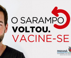 A primeira etapa da Campanha Nacional de Vacinação contra o sarampo deste ano começa na próxima segunda-feira (10) e vai até o dia 13 de março. Para iniciar a campanha, o Paraná tem o quantitativo de mais de 1,245 milhão de doses da vacina.
Curitiba 06/02/2020 - Foto: Divulgação/SESA

