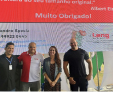 Esse e mais 16 projetos inovadores foram apresentados no Pitch Day Celepar.
Foto: Divulgação/Celepar