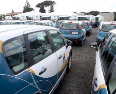 A Rede de Proteção Social e Especial Básica do Paraná ganhou reforço nesta sexta-feira (07), com o repasse de 222 carros e 15 micro-ônibus para 167 municípios do Estado