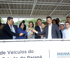 A Rede de Proteção Social e Especial Básica do Paraná ganhou reforço nesta sexta-feira (07), com o repasse de 222 carros e 15 micro-ônibus para 167 municípios do Estado