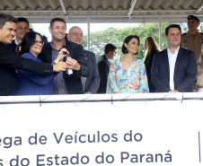 A Rede de Proteção Social e Especial Básica do Paraná ganhou reforço nesta sexta-feira (07), com o repasse de 222 carros e 15 micro-ônibus para 167 municípios do Estado