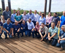 A Companhia de Saneamento do Paraná (Sanepar) e a Prefeitura de Campo Mourão entregaram, nesta terça-feira (11), as obras de revitalização do Museu do Saneamento, localizado no Parque do Lago. Solenidade teve presença de autoridades e funcionários da Sanepar -  Campo Mourão, 11/02/2020  -  Foto: Divulgação Sanepar  