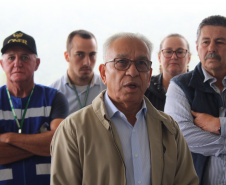 O Governo do Estado inaugurou nesta terça-feira (11) em Campina Grande do Sul, na Região Metropolitana de Curitiba, o novo Posto de Fiscalização de Trânsito Agropecuário, da Agência de Defesa Agropecuária do Paraná (Adapar). Também foi assinado um termo que determina a cessão do posto do Fundepec para a Adapar.  - Campina Grande do Sul, 11/02/2020  -  Foto: Gisele Barão/SEAB