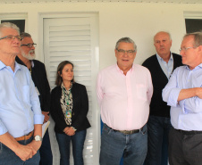 O Governo do Estado inaugurou nesta terça-feira (11) em Campina Grande do Sul, na Região Metropolitana de Curitiba, o novo Posto de Fiscalização de Trânsito Agropecuário, da Agência de Defesa Agropecuária do Paraná (Adapar). Também foi assinado um termo que determina a cessão do posto do Fundepec para a Adapar.  - Campina Grande do Sul, 11/02/2020  -  Foto: Gisele Barão/SEAB