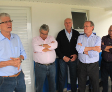 O Governo do Estado inaugurou nesta terça-feira (11) em Campina Grande do Sul, na Região Metropolitana de Curitiba, o novo Posto de Fiscalização de Trânsito Agropecuário, da Agência de Defesa Agropecuária do Paraná (Adapar). Também foi assinado um termo que determina a cessão do posto do Fundepec para a Adapar.  - Campina Grande do Sul, 11/02/2020  -  Foto: Gisele Barão/SEAB