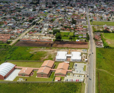 Governador Carlos Massa Ratinho Junior entrega a nova sede do Colégio Estadual Bandeirantes, em Campina Grande do Sul e libera recursos para pavimentação de ruas  da cidade  -  Campina Grande do Sul, 13/02/2020  -  Foto: José Fernando Ogura/AEN 
