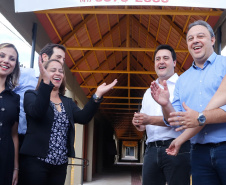 Governador Carlos Massa Ratinho Junior entrega a nova sede do Colégio Estadual Bandeirantes, em Campina Grande do Sul e libera recursos para pavimentação de ruas da cidade - Campina Grande do Sul, 13/02/2020 - Foto:  Rodrigo Félix Leal/AEN