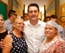 Cerca de 1.100 estudantes do Ensino Fundamental e Ensino Médio, de Sarandi, Noroeste do Paraná, são beneficiados com a nova estrutura da Escola Estadual Vereador Luiz Zanchim, inaugurada nesta sexta-feira (14), pelo governador Carlos Massa Ratinho Junior.  -  Sarandi, 14/02/2020  -  Foto: Rodrigo Félix Leal/AEN