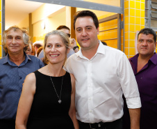 Cerca de 1.100 estudantes do Ensino Fundamental e Ensino Médio, de Sarandi, Noroeste do Paraná, são beneficiados com a nova estrutura da Escola Estadual Vereador Luiz Zanchim, inaugurada nesta sexta-feira (14), pelo governador Carlos Massa Ratinho Junior.  -  Sarandi, 14/02/2020  -  Foto: Rodrigo Félix Leal/AEN