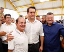 Cerca de 1.100 estudantes do Ensino Fundamental e Ensino Médio, de Sarandi, Noroeste do Paraná, são beneficiados com a nova estrutura da Escola Estadual Vereador Luiz Zanchim, inaugurada nesta sexta-feira (14), pelo governador Carlos Massa Ratinho Junior.  -  Sarandi, 14/02/2020  -  Foto: Rodrigo Félix Leal/AEN