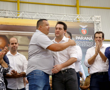 Cerca de 1.100 estudantes do Ensino Fundamental e Ensino Médio, de Sarandi, Noroeste do Paraná, são beneficiados com a nova estrutura da Escola Estadual Vereador Luiz Zanchim, inaugurada nesta sexta-feira (14), pelo governador Carlos Massa Ratinho Junior.  -  Sarandi, 14/02/2020  -  Foto: Jaelson Lucas/AEN