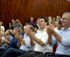 Governador Carlos Massa Ratinho Júnior  libera recursos para melhorias urbanas e desenvolvimento sustentável para Maringá  -  Maringá, 14/02/2020  -  Foto: Jaelson Lucas/AEN