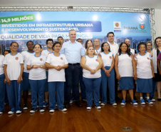 Governador Carlos Massa Ratinho Júnior  libera recursos para melhorias urbanas e desenvolvimento sustentável para Maringá  -  Maringá, 14/02/2020  -  Foto: Jaelson Lucas/AEN
