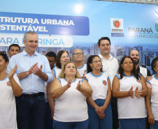 Governador Carlos Massa Ratinho Júnior  libera recursos para melhorias urbanas e desenvolvimento sustentável para Maringá  -  Maringá, 14/02/2020  -  Foto: Jaelson Lucas/AEN