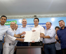 Governador Carlos Massa Ratinho Júnior  libera recursos para melhorias urbanas e desenvolvimento sustentável para Maringá  -  Maringá, 14/02/2020  -  Foto: Jaelson Lucas/AEN