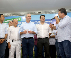 Governador Carlos Massa Ratinho Júnior  libera recursos para melhorias urbanas e desenvolvimento sustentável para Maringá  -  Maringá, 14/02/2020  -  Foto: Jaelson Lucas/AEN
