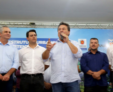 Governador Carlos Massa Ratinho Júnior  libera recursos para melhorias urbanas e desenvolvimento sustentável para Maringá  -  Maringá, 14/02/2020  -  Foto: Jaelson Lucas/AEN
