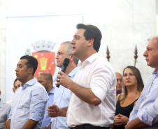 Governador Carlos Massa Ratinho Júnior  libera recursos para melhorias urbanas e desenvolvimento sustentável para Maringá  -  Maringá, 14/02/2020  -  Foto: Jaelson Lucas/AEN