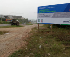 A partir desta segunda-feira (17) as obras de duplicação e ampliação da capacidade da PR-092, a Rodovia dos Minérios, vão começar a afetar o trânsito na capital paranaense. Será necessário interditar a pista esquerda sobre a ponte do Rio Barigui, um pouco antes do Contorno Norte de Curitiba, para execução de seis estacas que servirão de fundações para uma nova ponte.  -  Curitiba, 14/02/2020  -  Foto: Divulgação DER