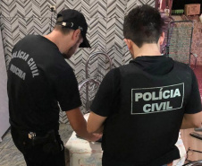 A Polícia Civil prendeu sete homens em flagrante durante a Operação Luz na Infância 6, nesta terça-feira (18) no Paraná.  -  Curitiba,  18/02/2020  -  Foto: Divulgação Polícia Civil do Paraná/SESP