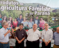 Com apoio do Governo do Estado, por meio da Secretaria da Agricultura e do Abastecimento e do Instituto de Desenvolvimento Rural do Paraná Iapar-Emater, a Federação dos Trabalhadores Rurais Agricultores Familiares do Estado do Paraná (Fetaep) lançou nesta terça-feira (18) a 1ª Feira da Agricultura Familiar do Paraná, que reunirá produtores e compradores em um único lugar.  -  Curitiba, 18/02/2020  -  Foto: Divulgação SEAB