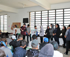 Escolas exclusivas de tempo integral estimulam protagonismo dos estudantes. Foto: Silvio Turra/SEED