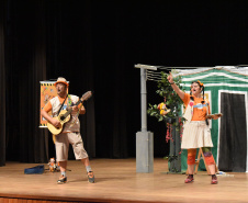 Copel patrocina teatro infantil sobre uso seguro da energia. Foto: Copel