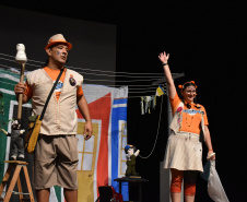 Copel patrocina teatro infantil sobre uso seguro da energia. Foto: Copel