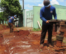 A Companhia de Saneamento do Paraná (Sanepar) está investindo cerca de R$ 6 milhões na ampliação do sistema de coleta de esgoto de Maringá. A obra irá atender nove bairros de diversas regiões da cidade.  -  Maringá, 26/02/2020  -  Foto: Divulgação Sanepar