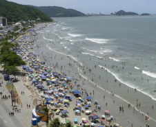 Criminalidade cai no Litoral durante o feriado de Carnaval. Foto: Arnaldo Alves/AEN