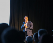 Goverandor Renato Casagrande do Estado do Espirito Santo  Governadores de sete estados participam neste sábado (29), em Foz do Iguaçu, do sexto encontro do Consórcio de Integração Sul e Sudeste (Cosud). O encontro acontece no Hotel Wish.   29/02/2020 -  Foto: Geraldo Bubniak/AEN