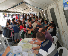 Feira da Cidadania faz mais de 3 mil atendimentos no Cajuru. Foto:SEJUF