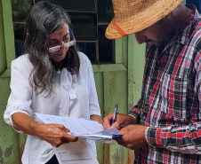 Lodo de esgoto beneficia pequenos agricultores no Paraná. Foto:Sanepar