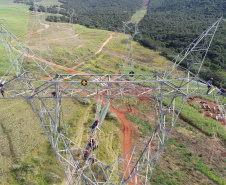 Linha de energia entre Paraná e São Paulo é liberada para operação.Foto:Copel