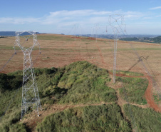 Linha de energia entre Paraná e São Paulo é liberada para operação.Foto:Copel
