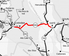 O Governo do Estado está realizando melhorias em duas rodovias na região de Umuarama, Noroeste do Paraná. As obras são executadas pelo Departamento de Estradas de Rodagem do Paraná (DER/PR). O investimento é de R$ 9,5 milhões. Foto:DER