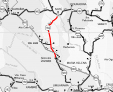 O Governo do Estado está realizando melhorias em duas rodovias na região de Umuarama, Noroeste do Paraná. As obras são executadas pelo Departamento de Estradas de Rodagem do Paraná (DER/PR). O investimento é de R$ 9,5 milhões. Foto:DER